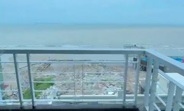 Di jual view pantai tipe 1 kmr Apartment Ruby Tower BSB furnished 42m2
