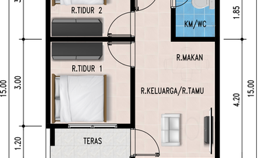 RUMAH MODERN LOKASI STRATEGIS MURAH MERIAH SURABAYA SIDOARJO