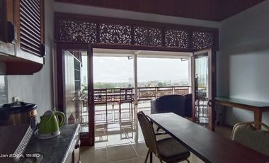 Di sewakan bulanan  Rmh type apartment 2 KT, pemandangan indah.
