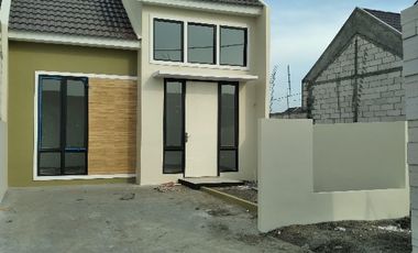 Rumah bebas banjir tanah luas di menganti free biaya biaya