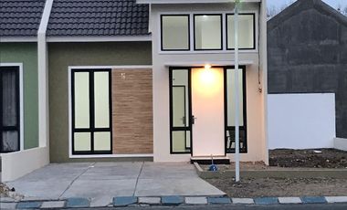 Rumah bebas banjir tanah luas di menganti free biaya biaya