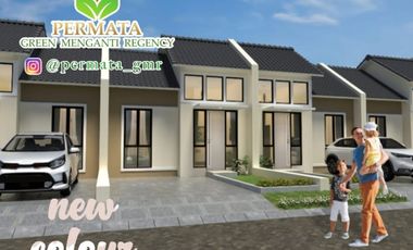 Rumah bebas banjir tanah luas di menganti free biaya biaya