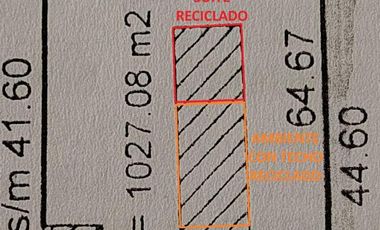 Casaquinta parcialmente reciclada