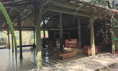 Jual villa klasik joglo lawasan di kawasan wisata kaliurang sleman