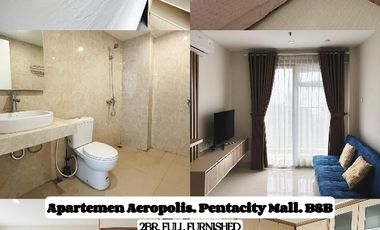 Di sewakan per tahun Nego  Apartemen 2 bedroms di penta city BSB
