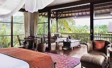 Nego, villa view lembah dan sawah yang menawan di Ubud