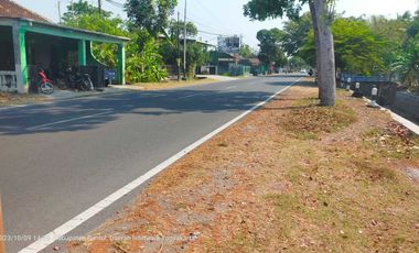 DIJUAL TANAH SAWAH COCOK UNTUK RUKO, LOKASI STRATEGIS, JK11541