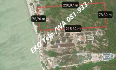 Dijual Tanah Pinggir Pantai View Sunset di Gili Trawangan Lombok