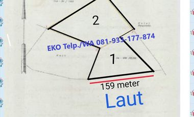 Dijual Cepat Tanah MURAH tepi Pantai Gili Meno View Sunset