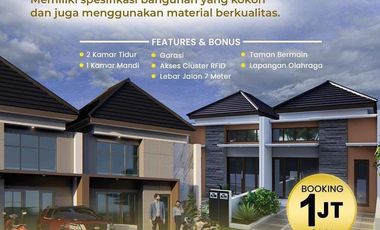 Hunian nyaman murah tanpa DP fasilitas lengkap di menganti