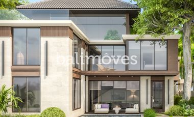 Sedang Dibangun Villa Menawan Tiga Kamar Tidur Di Tepi Pantai Sanur