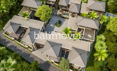 Sedang Dibangun Villa Menawan Tiga Kamar Tidur Di Tepi Pantai Sanur