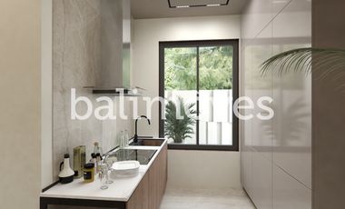 Sedang Dibangun Villa Menawan Tiga Kamar Tidur Di Tepi Pantai Sanur