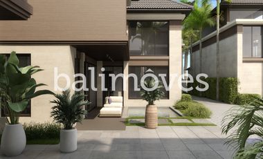 Sedang Dibangun Villa Menawan Tiga Kamar Tidur Di Tepi Pantai Sanur