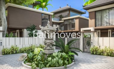 Sedang Dibangun Villa Menawan Tiga Kamar Tidur Di Tepi Pantai Sanur