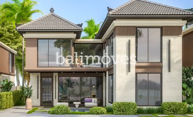 Sedang Dibangun Villa Menawan Tiga Kamar Tidur Di Tepi Pantai Sanur