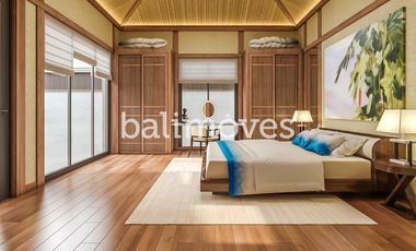 Sedang Dibangun Villa Menawan Tiga Kamar Tidur Di Tepi Pantai Sanur