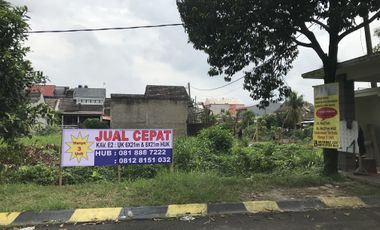 Kavling Dukuh Zamrud Sltn Blok E2 Uk 126m Huk Dpn Pos Satpam Jln 3mbl