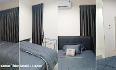 0663 - Disewakan Rumah Green Garden Regency Gresik 2 Lantai Furnished