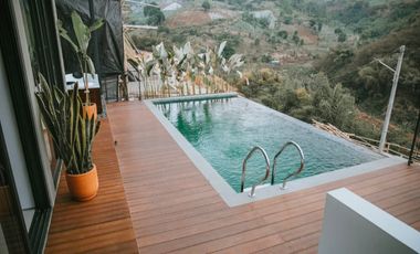 Jual Villa plus KOLAM RENANG dan Jacuzzi di DAGO Village Bandung sangat CANTIK