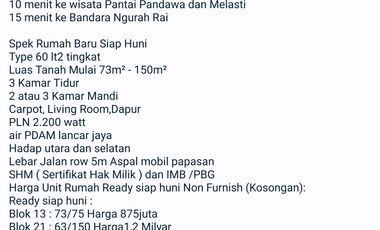 Jual Rumah Ready Baru Nusa Dua Jimbaran Bali