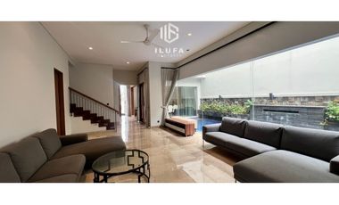 For Rent Modern House at Kemang Timur, Jakarta Selatan 4BR with Pool