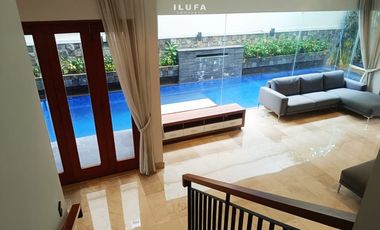 For Rent Modern House at Kemang Timur, Jakarta Selatan 4BR with Pool