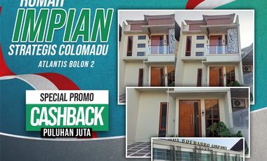 RUMAH 2 LANTAI DI COLOMADU SOLO DEKAT KAMPUS UMS