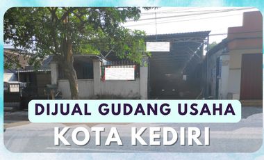 JUAL TANPA PERANTARA GUDANG USAHA PUSAT KEDIRI 400m2