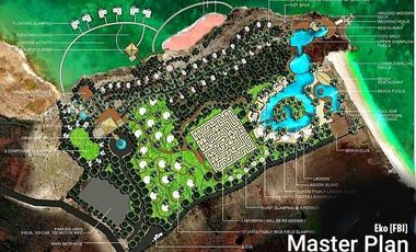 Dijual Tanah 8.6 Ha Tepi Pantai Pink Beach Telone Lombok Timur