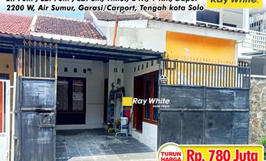 Dijual Rumah Murah Penumping Laweyan Solo Siap Huni