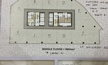 Office Menara Syariah Pik2 Best View Interior Premium Akses Tol