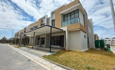 DISEWAKAN RUMAH HOEK CLUSTER DALLAS PIK 2 TEEMURAH UK 8X12,5