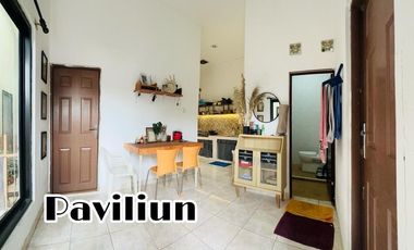 Rumah Asri Semi Furnished Serasa Villa Di Dekat Stasiun Bogor