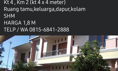 DIJUAL RUMAH PERUM 2 LANTAI DI TEMANGGUNG