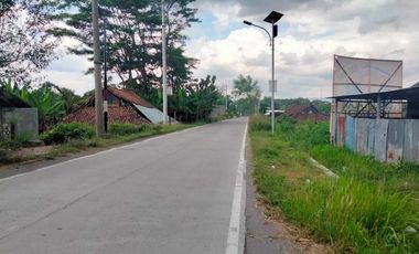 Tanah Bonus bangunan di kawasan industri kebonarum klaten jawa tengah