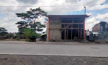 Tanah Bonus bangunan di kawasan industri kebonarum klaten jawa tengah