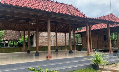 Dijual tanah SHMP di Sentolo Kulon Progo bonus joglo u/investasi dll