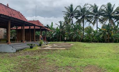 Dijual tanah SHMP di Sentolo Kulon Progo bonus joglo u/investasi dll