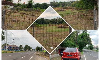 Dijual tanah SHMP pinggir jl raya wates,kulonprogo (10menit ke YIA)