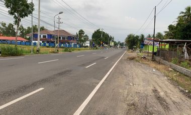 Dijual tanah SHMP pinggir jl raya wates,kulonprogo (10menit ke YIA)