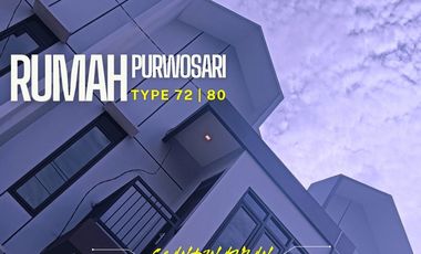 Dijual Rumah 1 dan 2 Lantai Poros Jalan Purwosari Pasuruan 300 jutaan