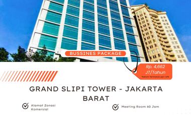 SEWA KANTOR VIRTUAL OFFICE STRATEGIS DI JAKARTA BARAT GRAND SLIPI TERMURAH