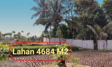 DiJual Tanah SHM 4684 M2 kawasan Villa Baros Serang (DISKON Rp 1,5 M)