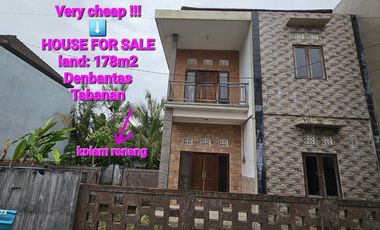 Jual RUMAH MINIMALIS 1,78ARE LT2 ada kolam renang di Denbantas Tabanan