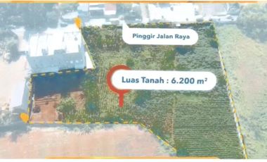 Dijual Cepat Tanah Pinggir Jalan Buaran Victor