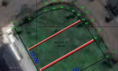 Dijual 2 Kavling di Jl. Boulevard BNR, Hunian Asri & Nyaman