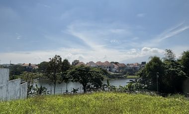 Kavling View Danau Harga menarik Hadap Selatan di KBP