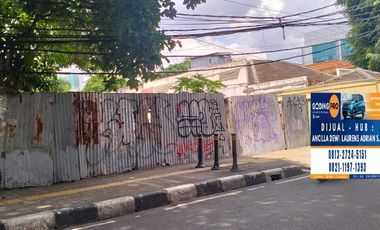 Disewakan Tanah Siap Bangun LT 1000 mtr Strategis Cikini Jakarta Pusat