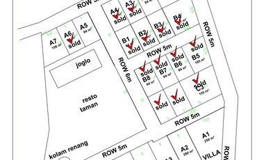 PROMO TANAH KAVLING VILLA SIAP BANGUN